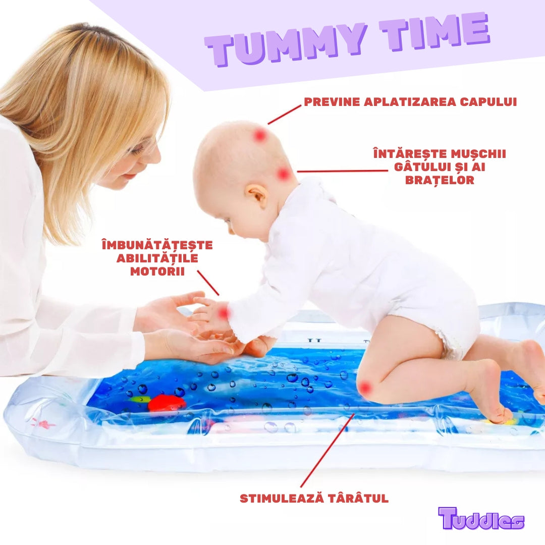 Covoraș Gonflabil TUMMY TIME pentru Bebeluși