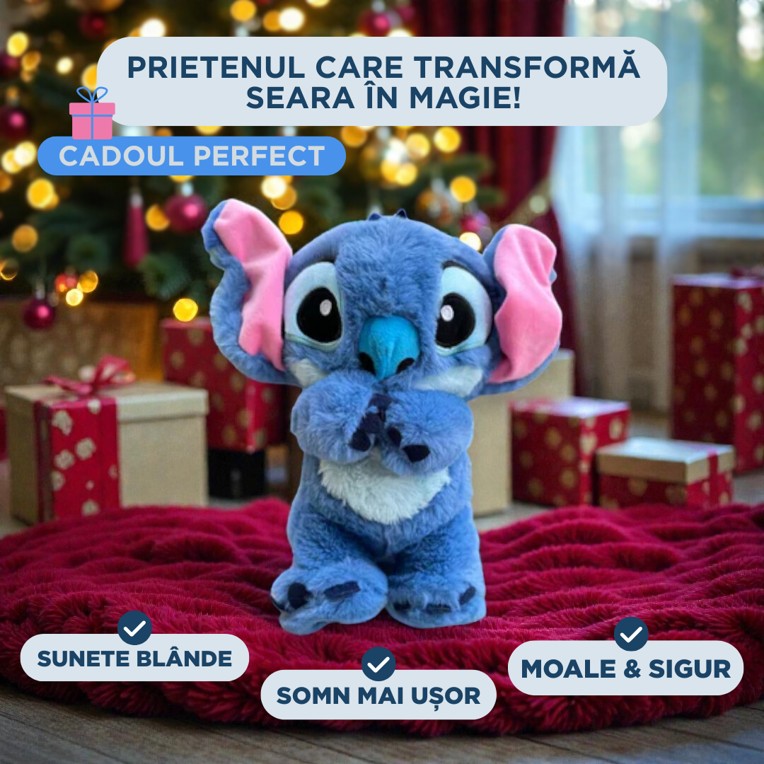 Pluş interactiv Stitch | Funcţie respiraţie