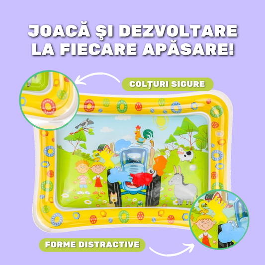 Covoraș Gonflabil TUMMY TIME pentru Bebeluși